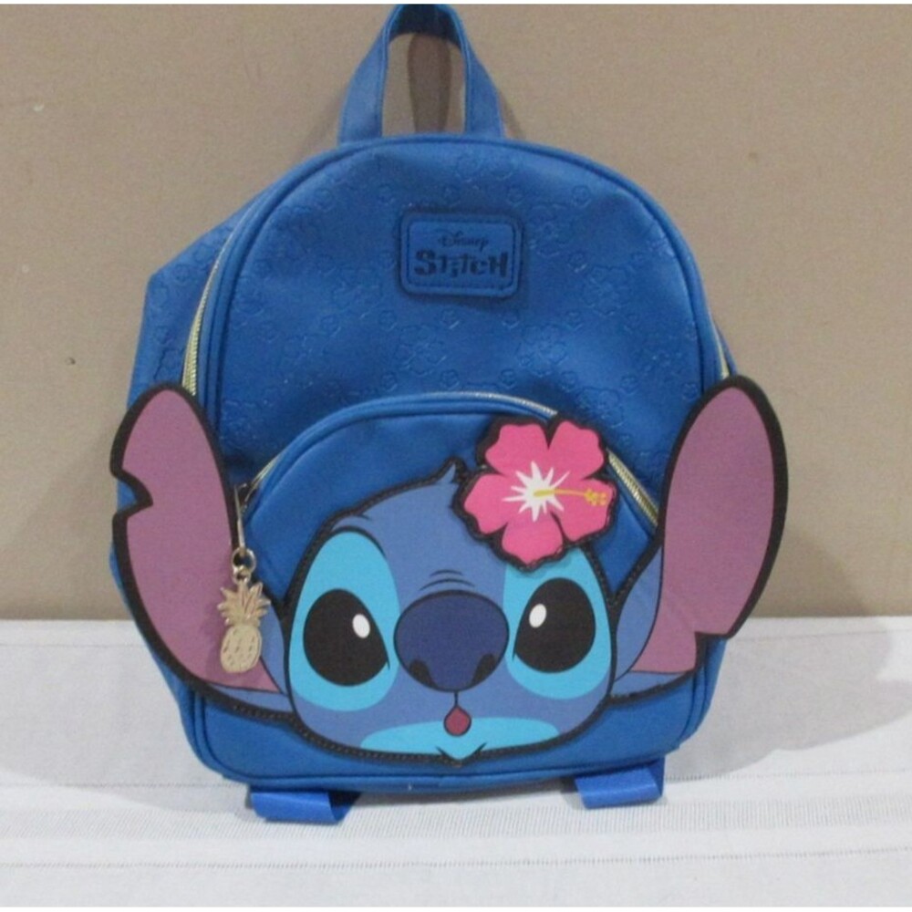 Brand New Lilo & Stitch Disney Blue with Flower Backpack